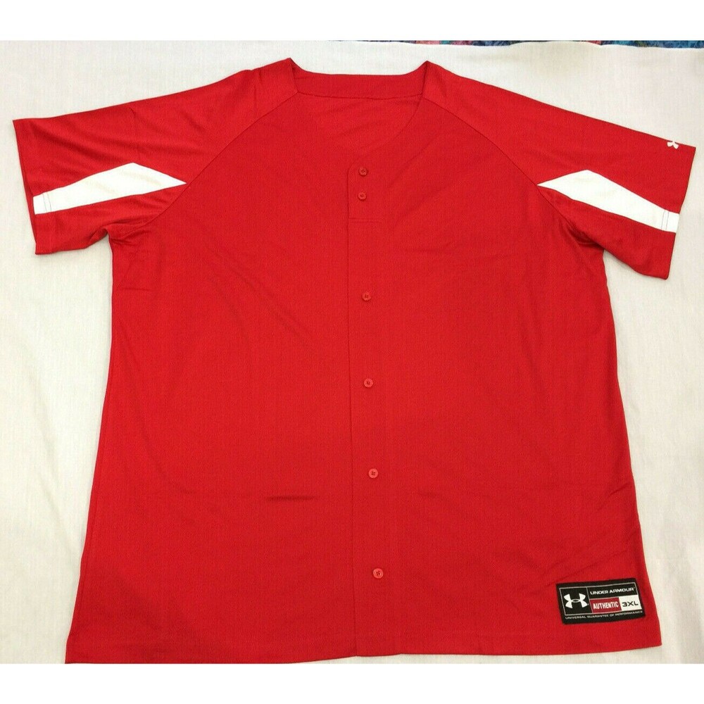 NWOT UNDER ARMOUR MENS RALLY 2 BUTTON SHIRT 3XL